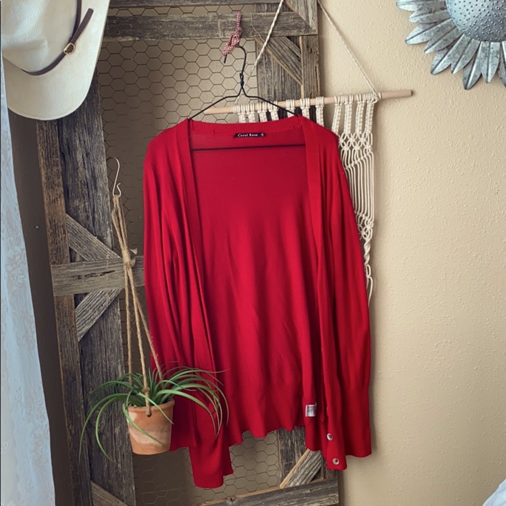 Perfect Red Christmas Cardigan ❤️🎄